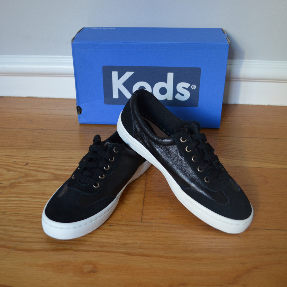 KEDS Metallic Suede Sneakers - Picture 6 of 8